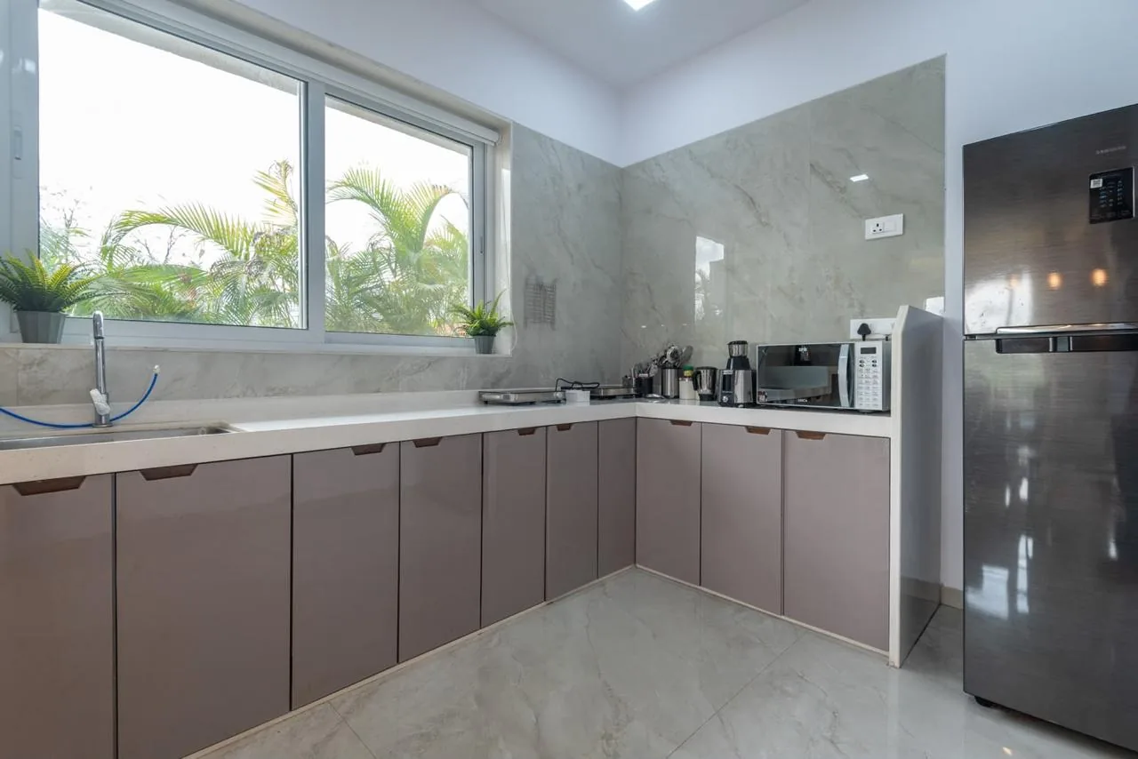 The kitchen, where the cook works